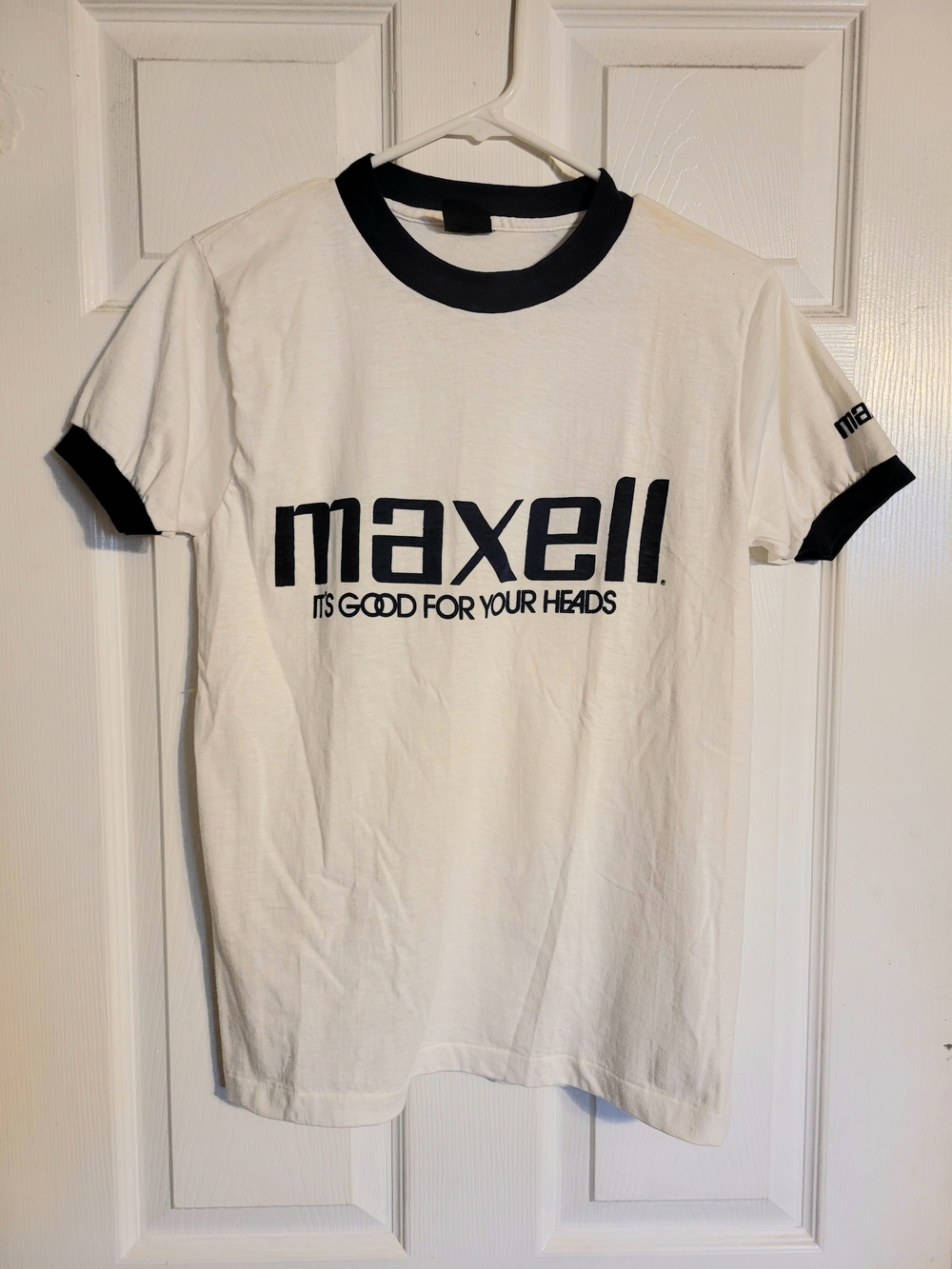 Vintage Authentic Single Stitch Maxell Tshirt